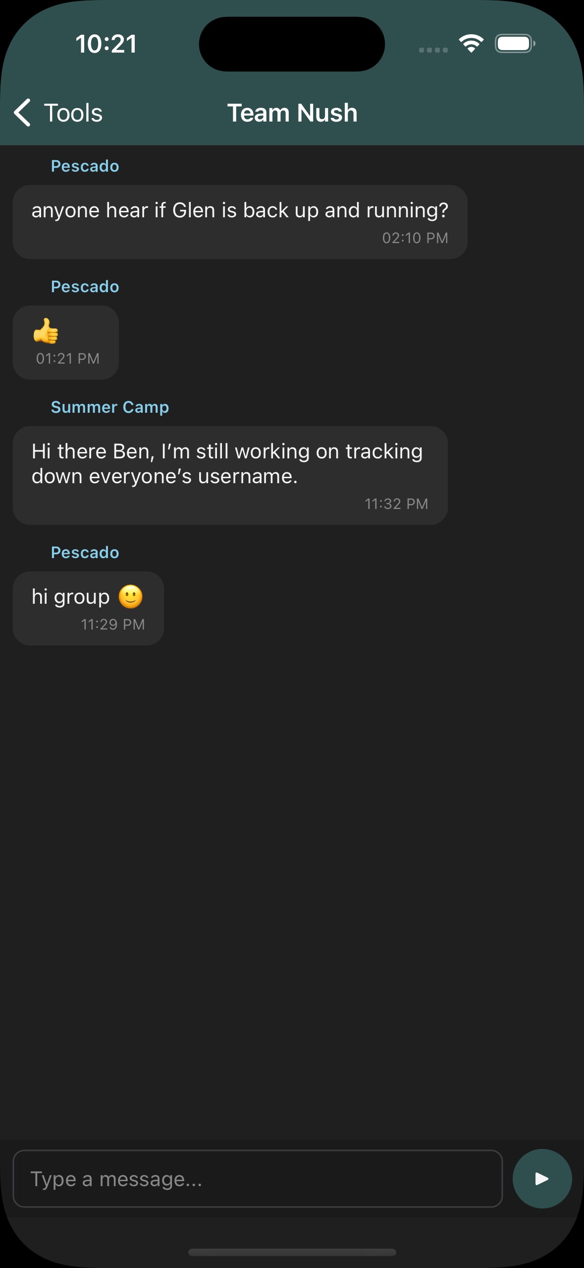 Chat Window